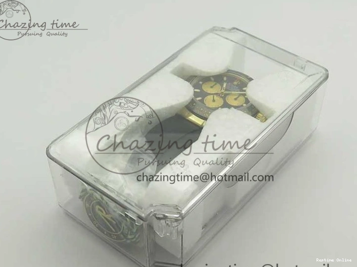 0407 Daytona 116518 LN Paul Newman ARF 1:1 Best Edition Black Dial on Oysterflex Strap A4130 Super Clone Chic 3356